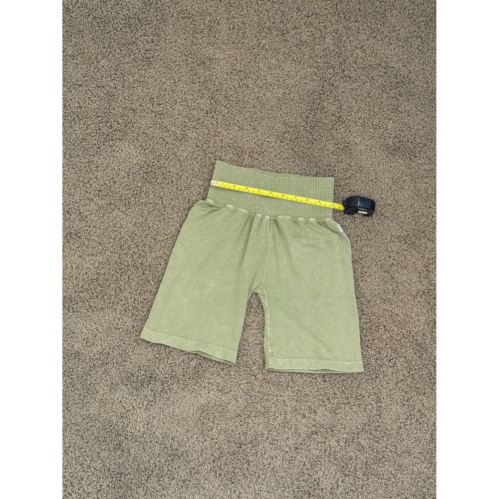 Free People Movement Good Karma Womens Matcha Seamless Biker Shorts XS/S - Picture 6 of 6